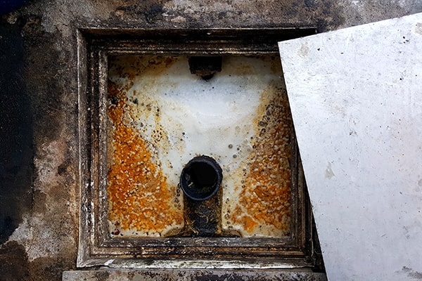 grease trap cleaning involves removing the accumulated grease and solids from the trap and disposing of them properly